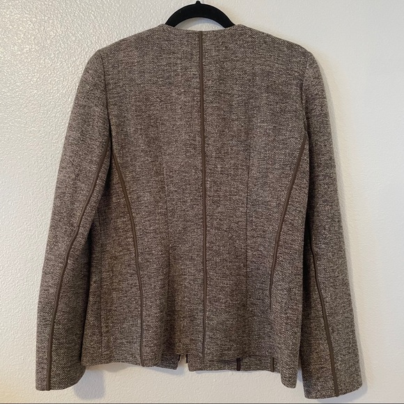 Lafayette 148 Brown Jacket 6 - Picture 8 of 10